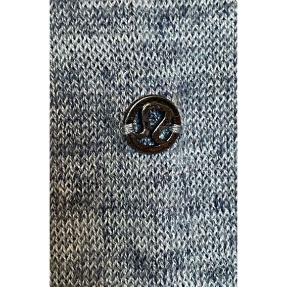 Lululemon Calm and Collected Wrap  Heathered Sailboat Classic Navy Size Medium - Picture 9 of 9